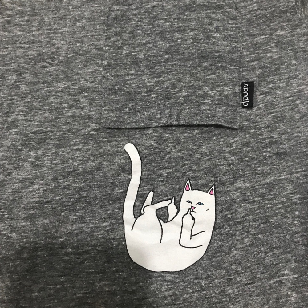 RIPNDIP small gray tee